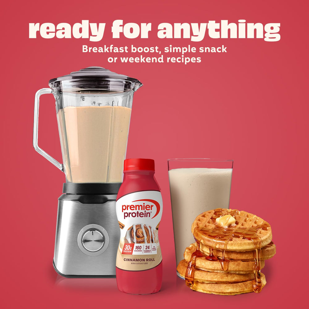 Ingredients of Premier Protein Shake Cinnamon Roll highlight milk protein blend