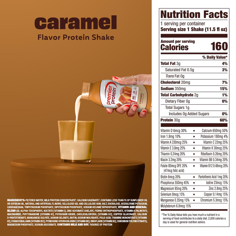 Premier Protein Shake smoothie idea image highlighting flavor versatility