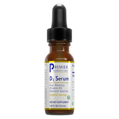 Premier Research Labs Vitamin D3 Serum bottle pour supports daily wellness