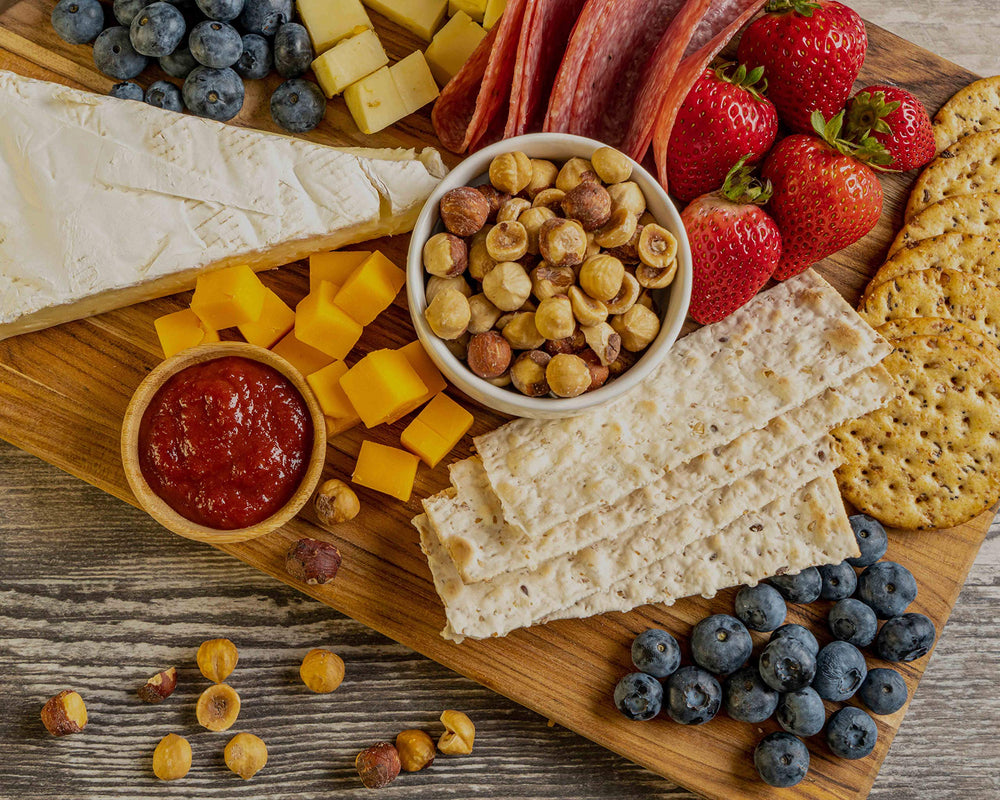 Premium Growers glossy hazelnuts pour shot showcases premium quality.