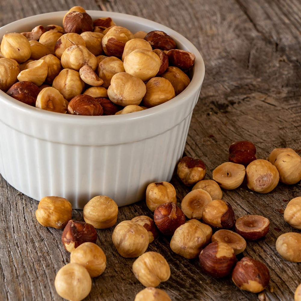 Premium Growers hazelnuts Kosher certified label signals quality.