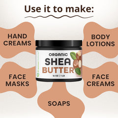 Premium Nature shea butter applied to skin for daily moisturizing.
