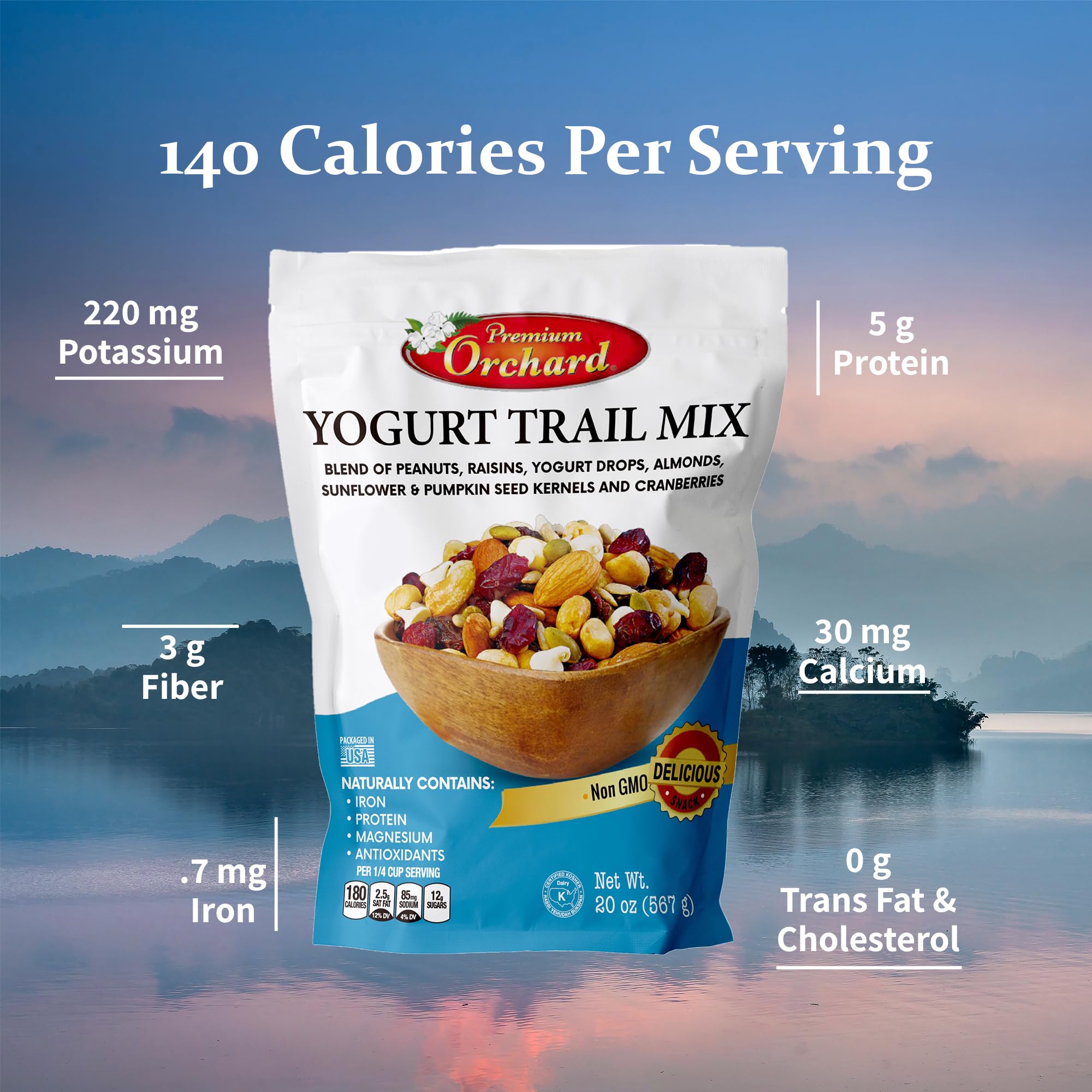 Crunchy nuts and seeds deliver plant protein in every bite