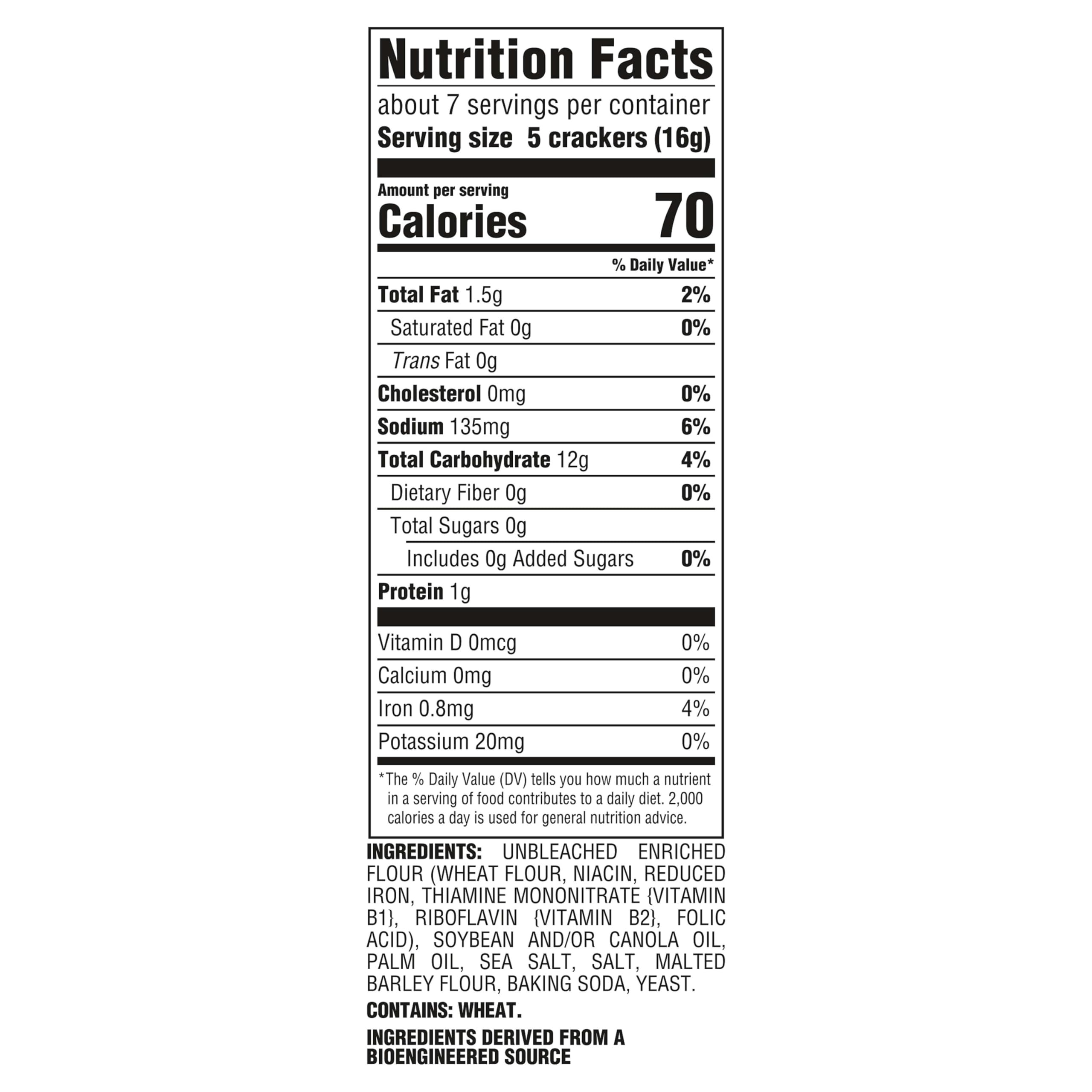 Premium Original Saltine Crackers close-up shows light, crispy texture for soups.