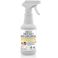 Premo Guard Poultry Spray bottle front view for natural pest control
