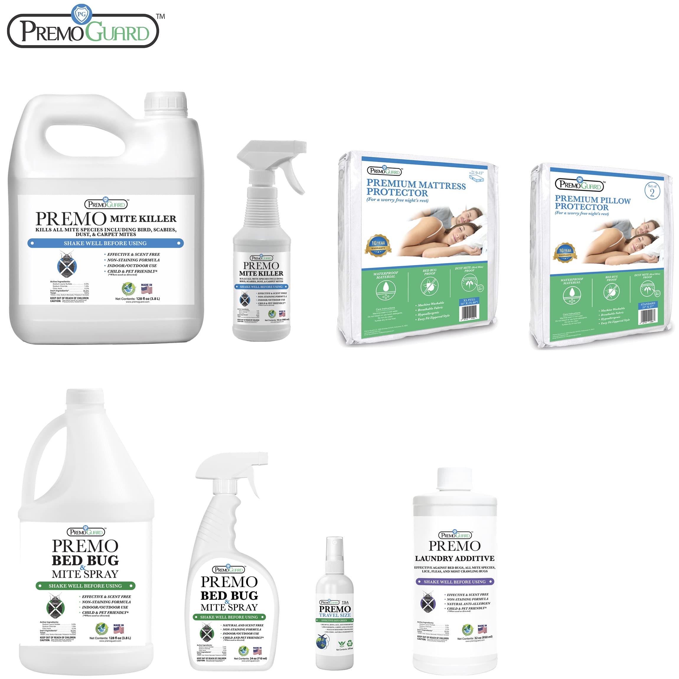 Premo Guard scent-free packaging signals a clean, toxin-free option