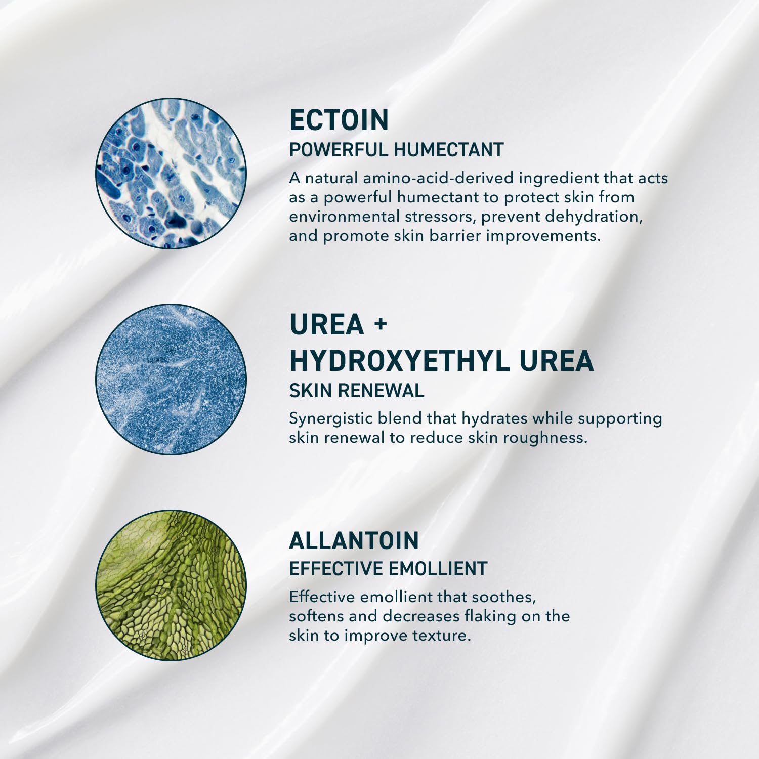 Prequel Reactive Skin Solutions 5 percent ectoin label close-up for hydration support