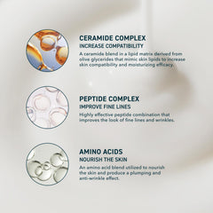 Prequel Skin Half and Half fluid emulsion texture close-up highlights smooth, dewy finish