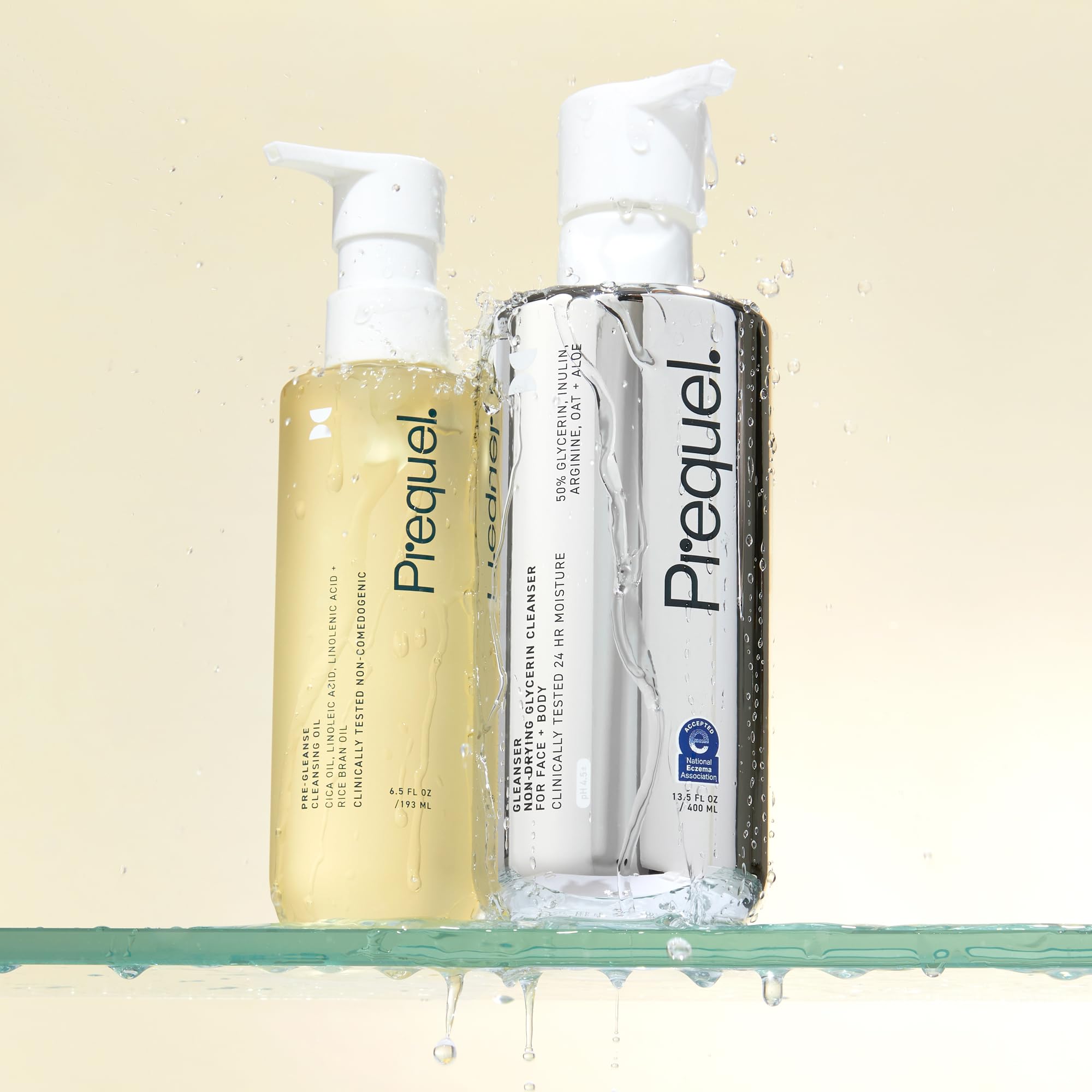 Prequel Skin Pre-Gleanse face-soft-balance delivers a comfortable, balanced feel after washing