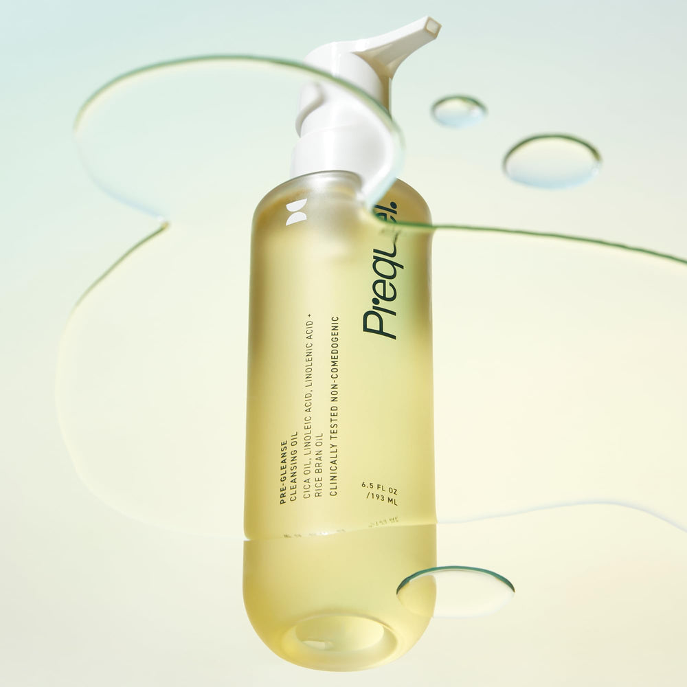 Prequel Skin Pre-Gleanse ingredient-cica-oil brings moisture while cleansing