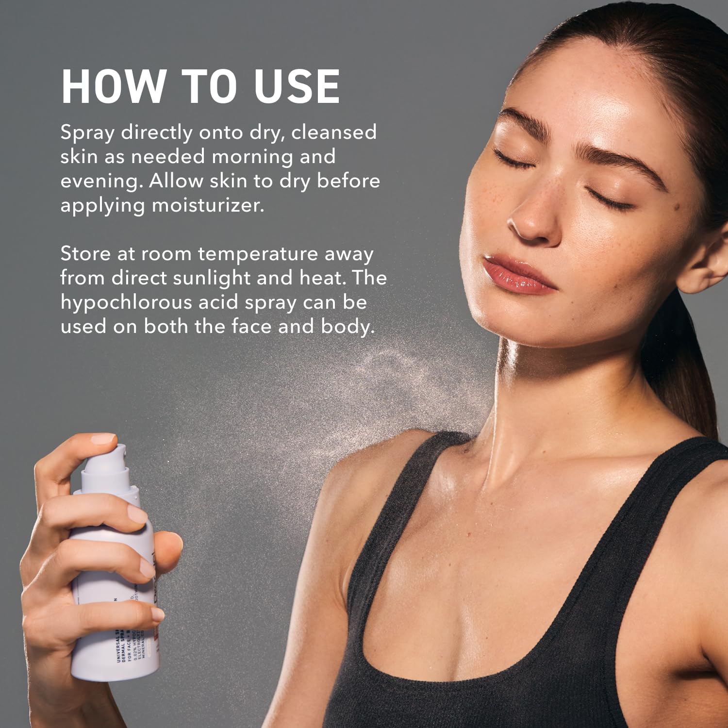 Prequel Skin Travel-friendly 4oz bottle for gym bag skincare.