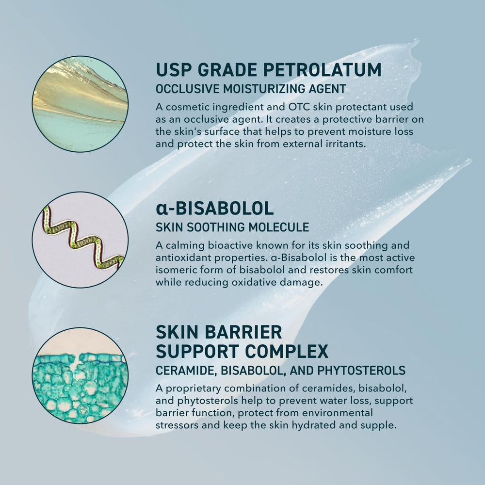 Prequel Skin Utility Ointment hand application demonstrates barrier protection