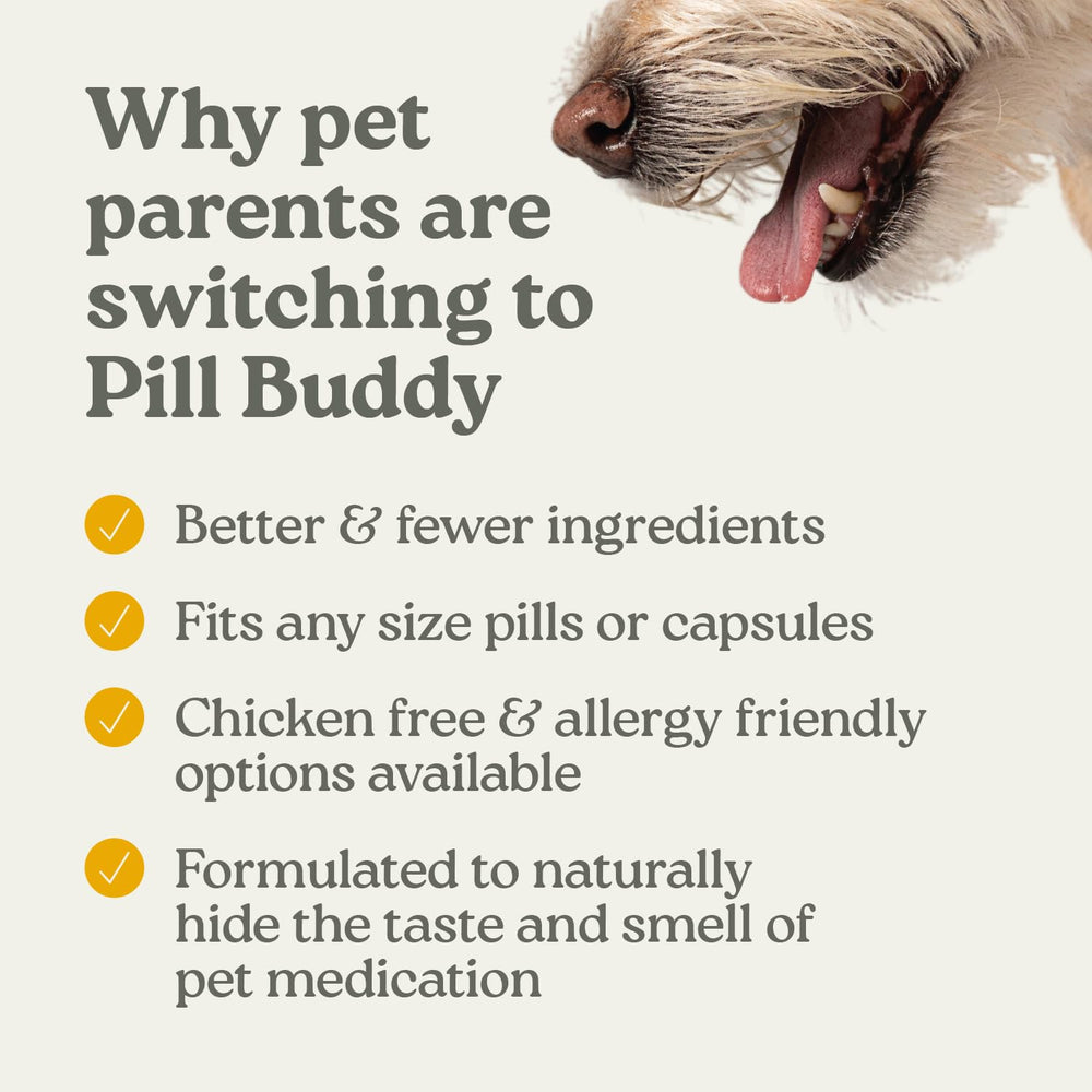 Presidio Pill Buddy Naturals compostable inner wrappers lock in freshness.