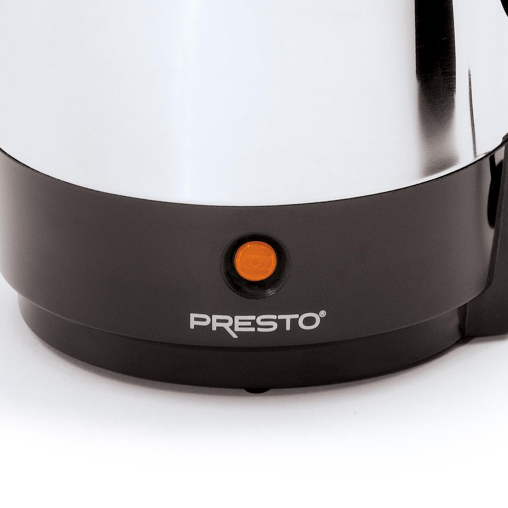 Presto 02811 indicator-light base shows when coffee is ready