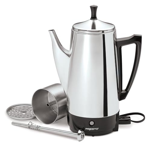 Presto 02811 pour-spout action enables easy, steady pours