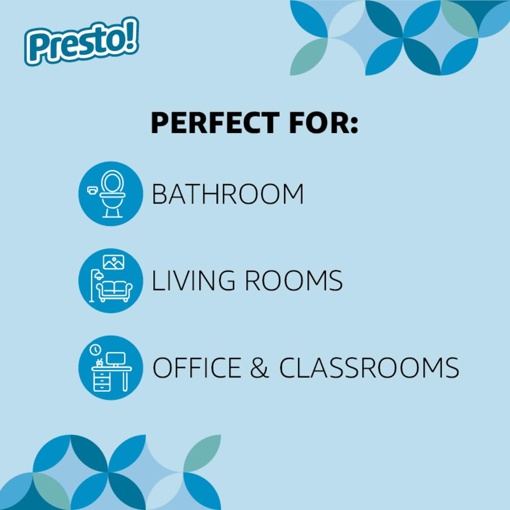 Presto! Ultra-Soft tissues ideal for living rooms, bedrooms, classrooms, and other shared spaces