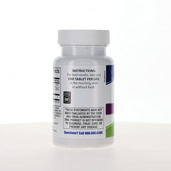 Prevagen BPA-free bottle with braille day labels for accessibility
