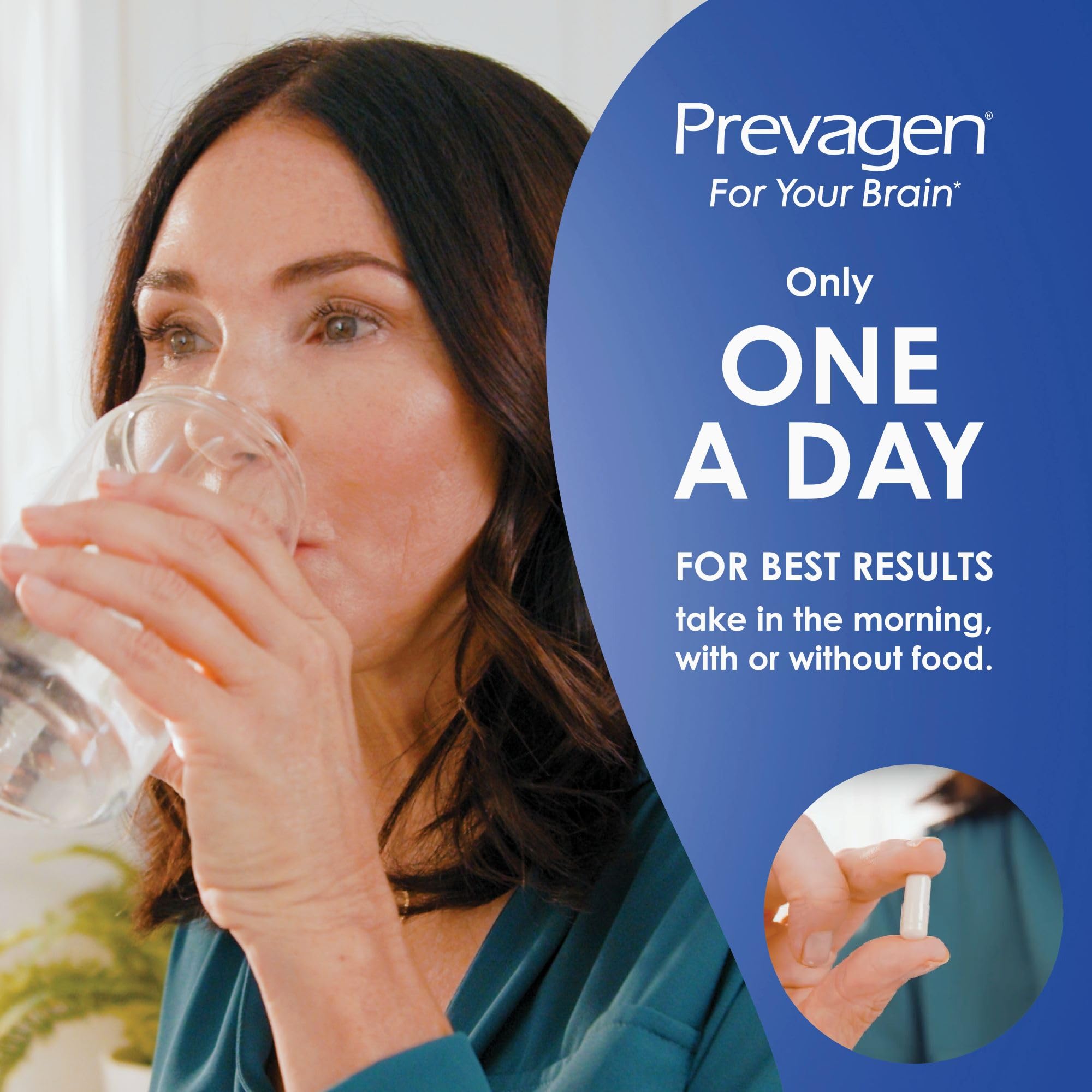 Prevagen Regular Strength BPA-free packaging features explained.