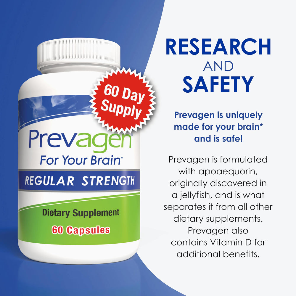 Prevagen Regular Strength Pill Minder in use showing daily planning
