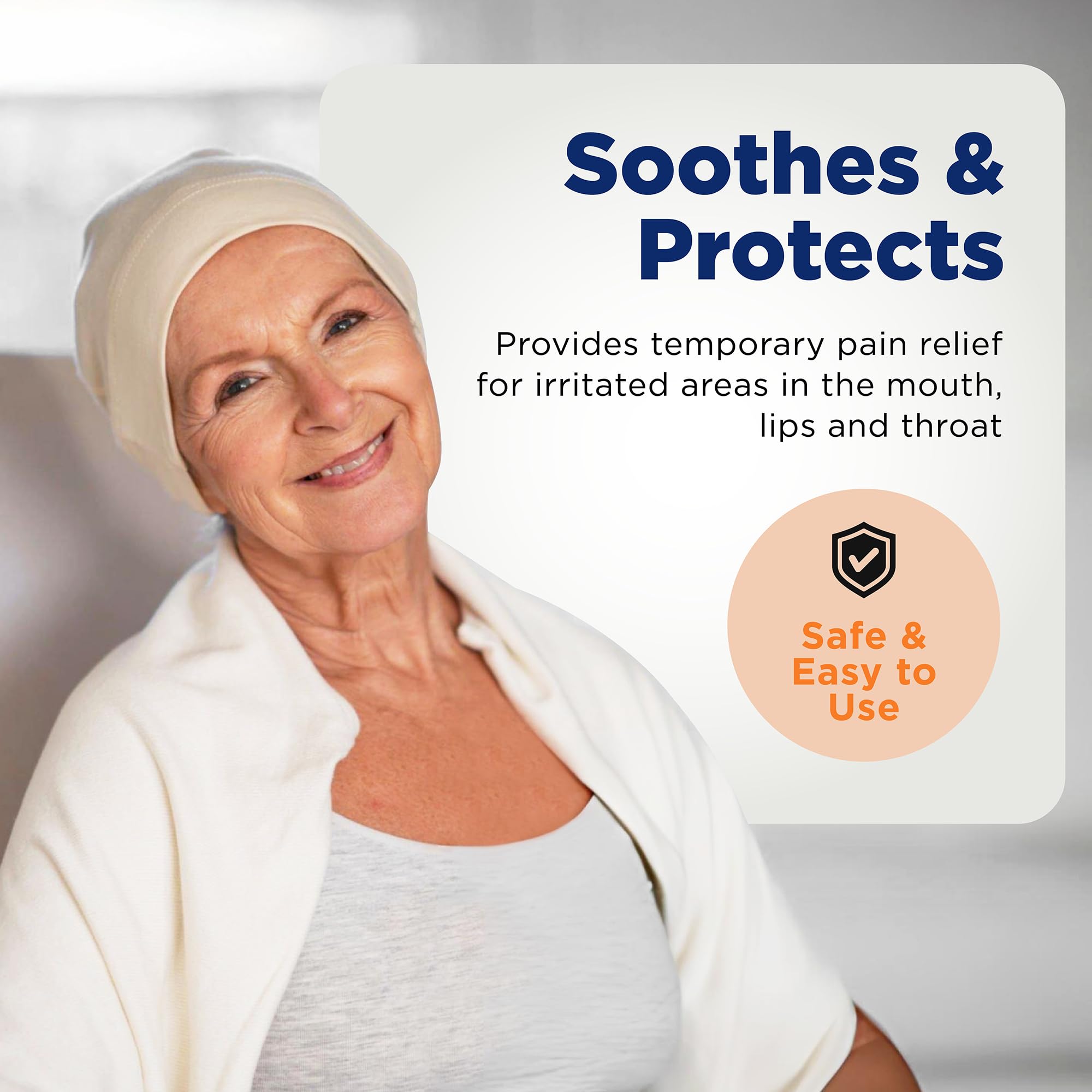 Dosing cap and easy 3-5 daily rinses with Prevention Mouthwash