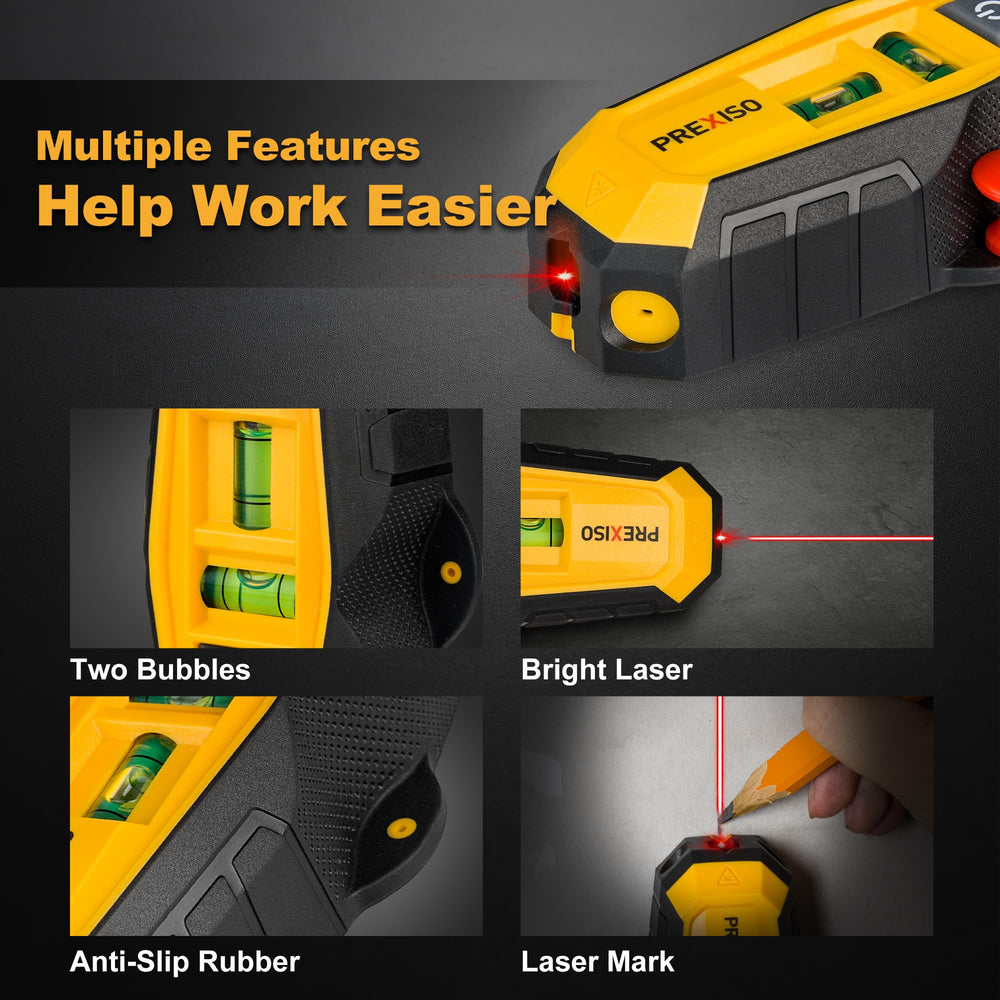 Prexiso soft rubber grip ensures comfortable use during long tasks