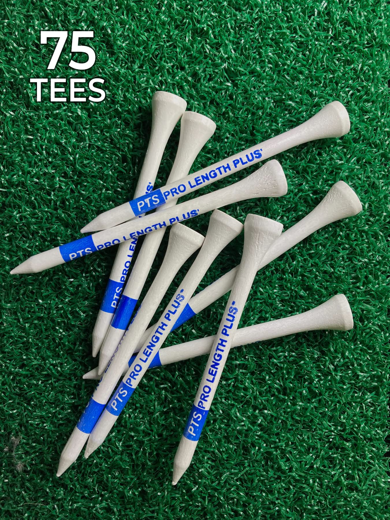 On-tour credibility: PrideSports PTS wood tees trusted by professional players.