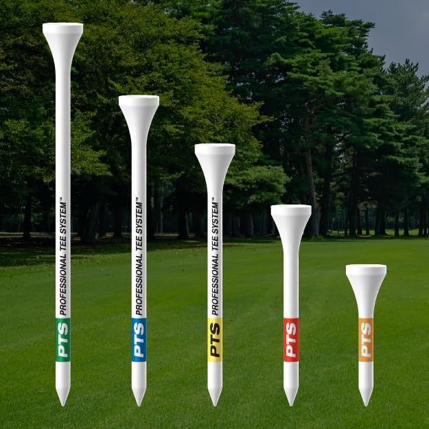 Stability-focused PTS tee design reduces ball contact for smooth impact.