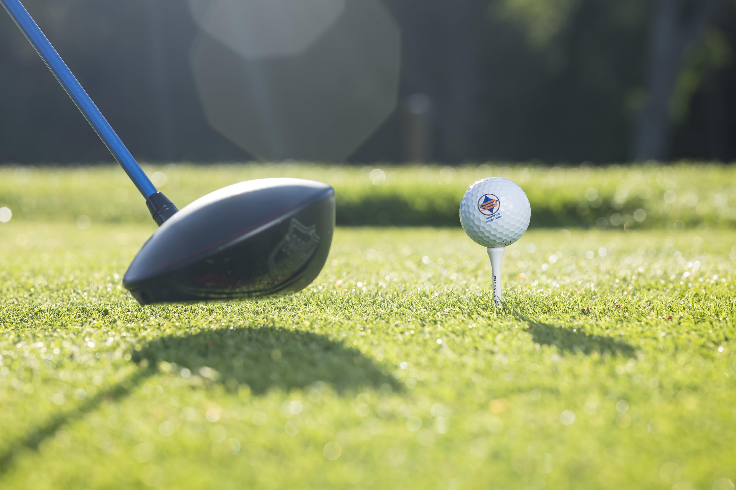 PTS striped-height tees showcase consistent tee height for repeatable shots on the range.
