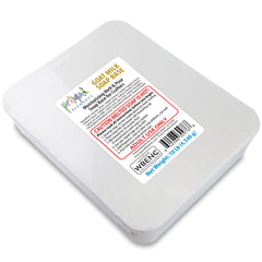 Primal Elements Goat Milk Soap Base cut into chunks for quick melt-and-pour crafting.