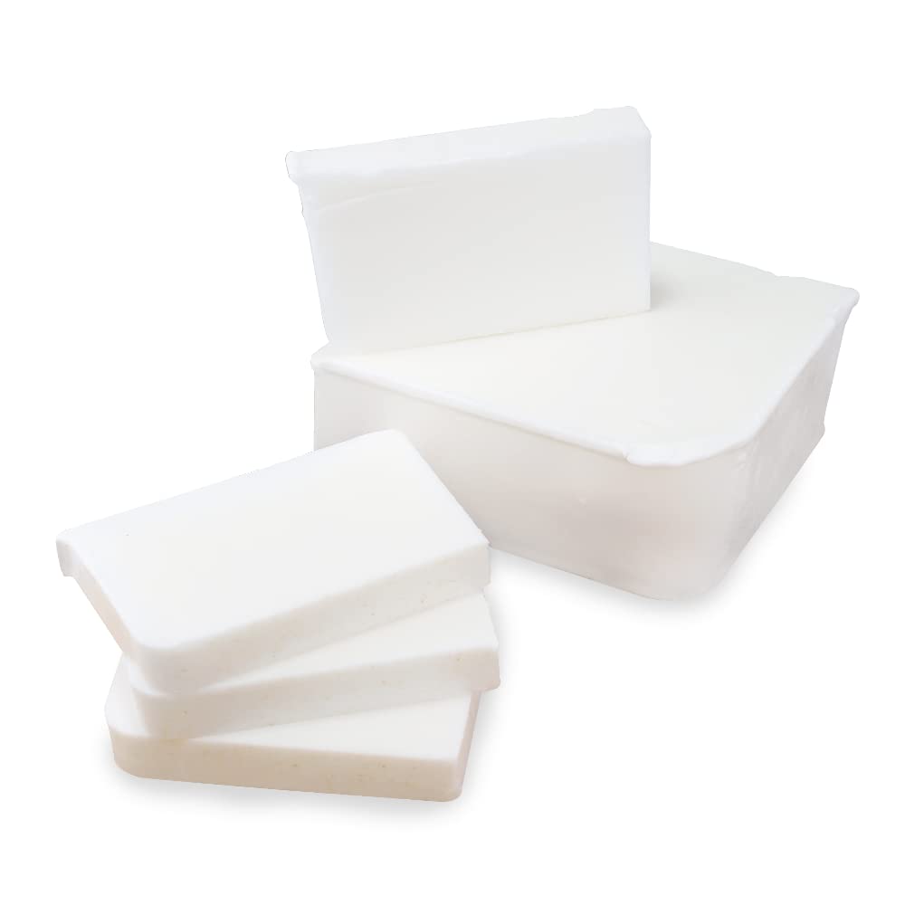 Primal Elements triple butter soap base melting stage ready for coloring and fragrance.