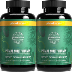 Primal Harvest Primal Multivitamin bottle front for daily wellness.