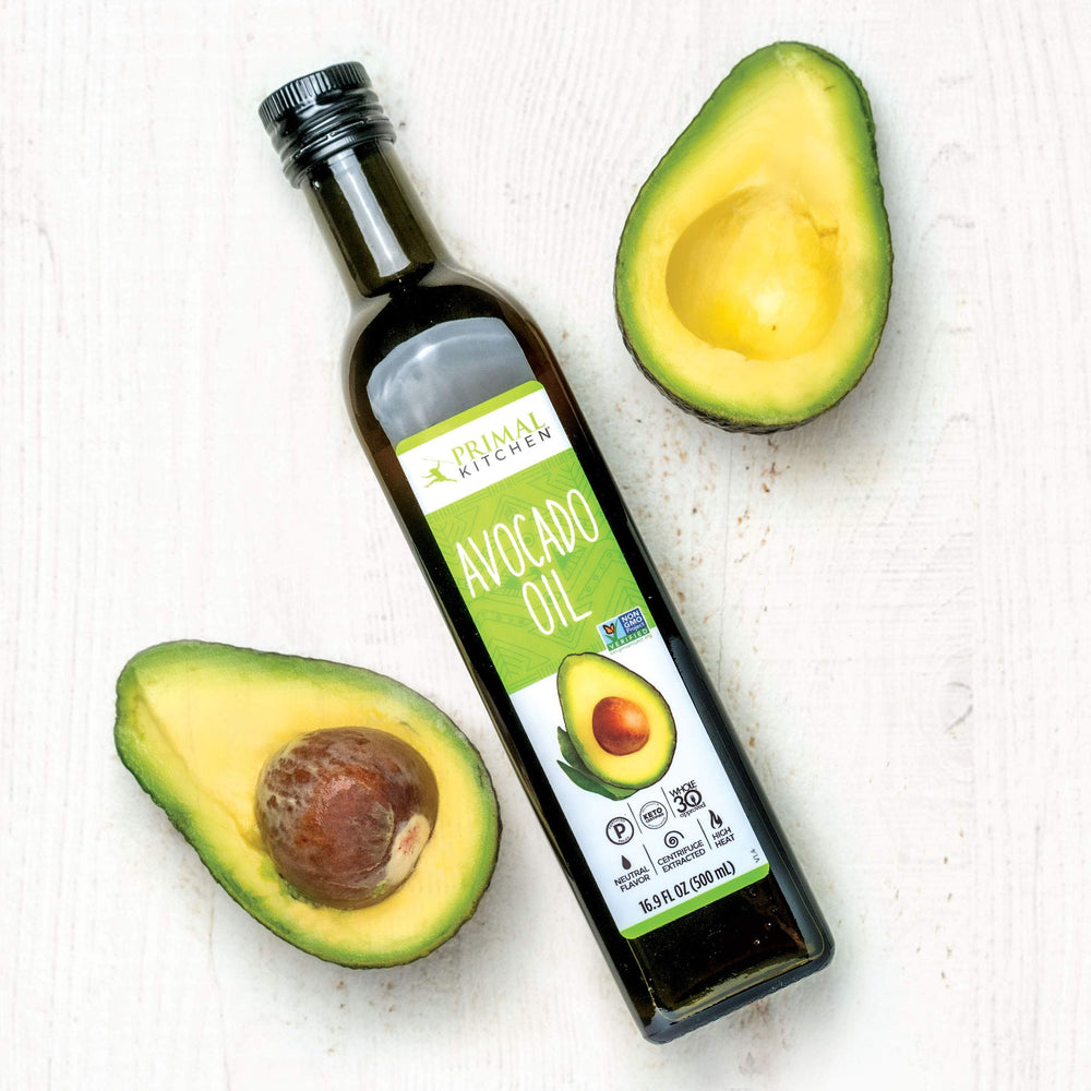 Close-up of avocado oil texture showing smooth mouthfeel for cooking.