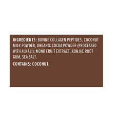 Chilled glass of Primal Kitchen Chocolate Collagen Fuel ready to enjoy