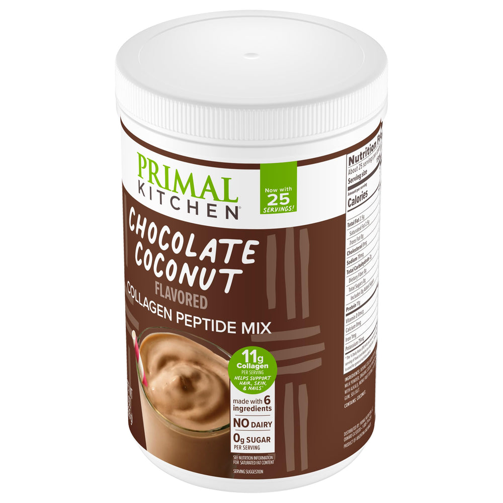 Primal Kitchen zero sugar indicator on container for mindful choices
