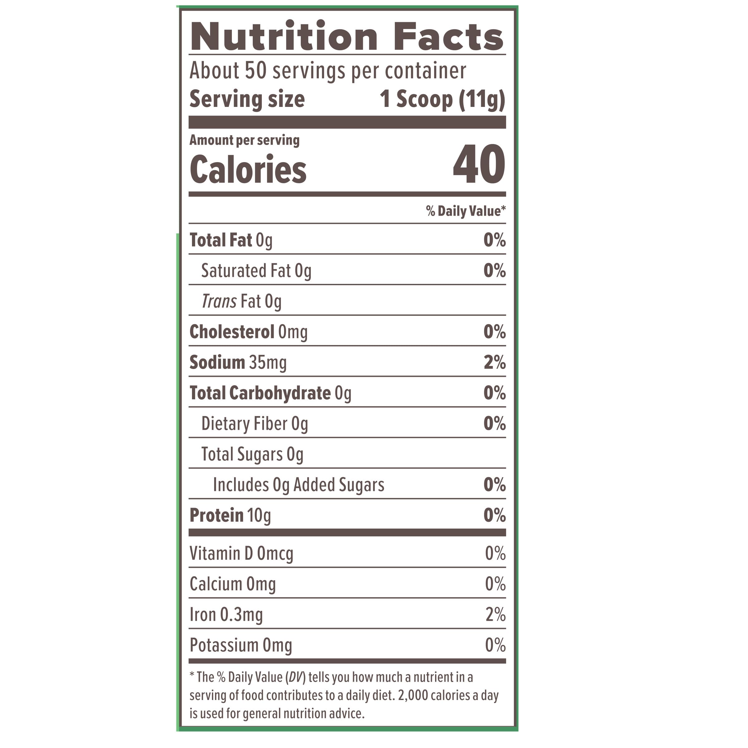 Collagen peptides scoop blends easily into shakes and coffee.