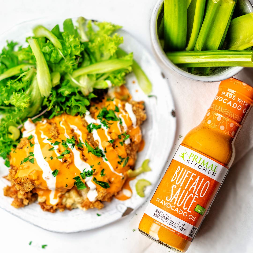 Buffalo sauce on burritos and pizza for heat.