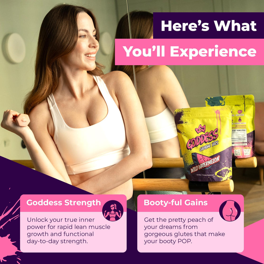 Primal Queen Goddess Gummies watermelon flavor visual for training sessions