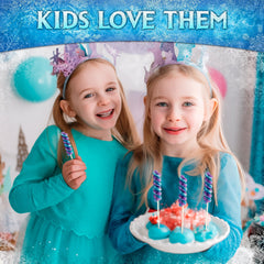 Primary Colors Candy ice princess treats for cake toppers and goodie bags.
