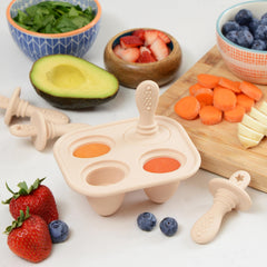 PrimaStella dishwasher-safe popsicle mold simplifies post-snack cleanup