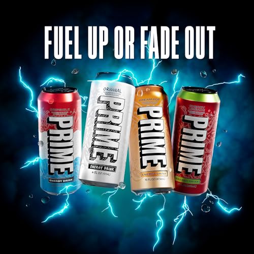 Prime Energy DREAMPOP can in hand offering a quick caffeine pick-me-up.