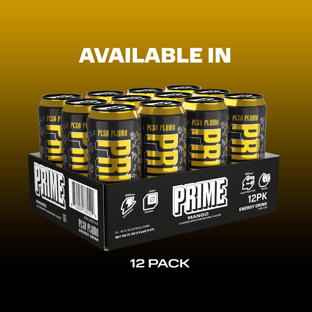 PRIME Energy Peso Pluma 12-pack box for group workouts and events.