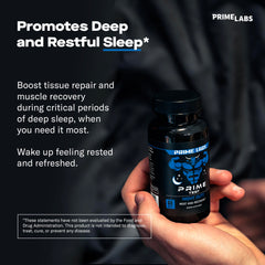 Prime Labs Night Duty ingredient list includes melatonin and magnesium.