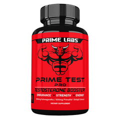 Prime Labs Prime Test Pro bottle close-up for daily use