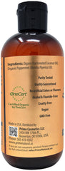 Prime Natural oil pulling swish action promotes a cleaner mouth and brighter smile