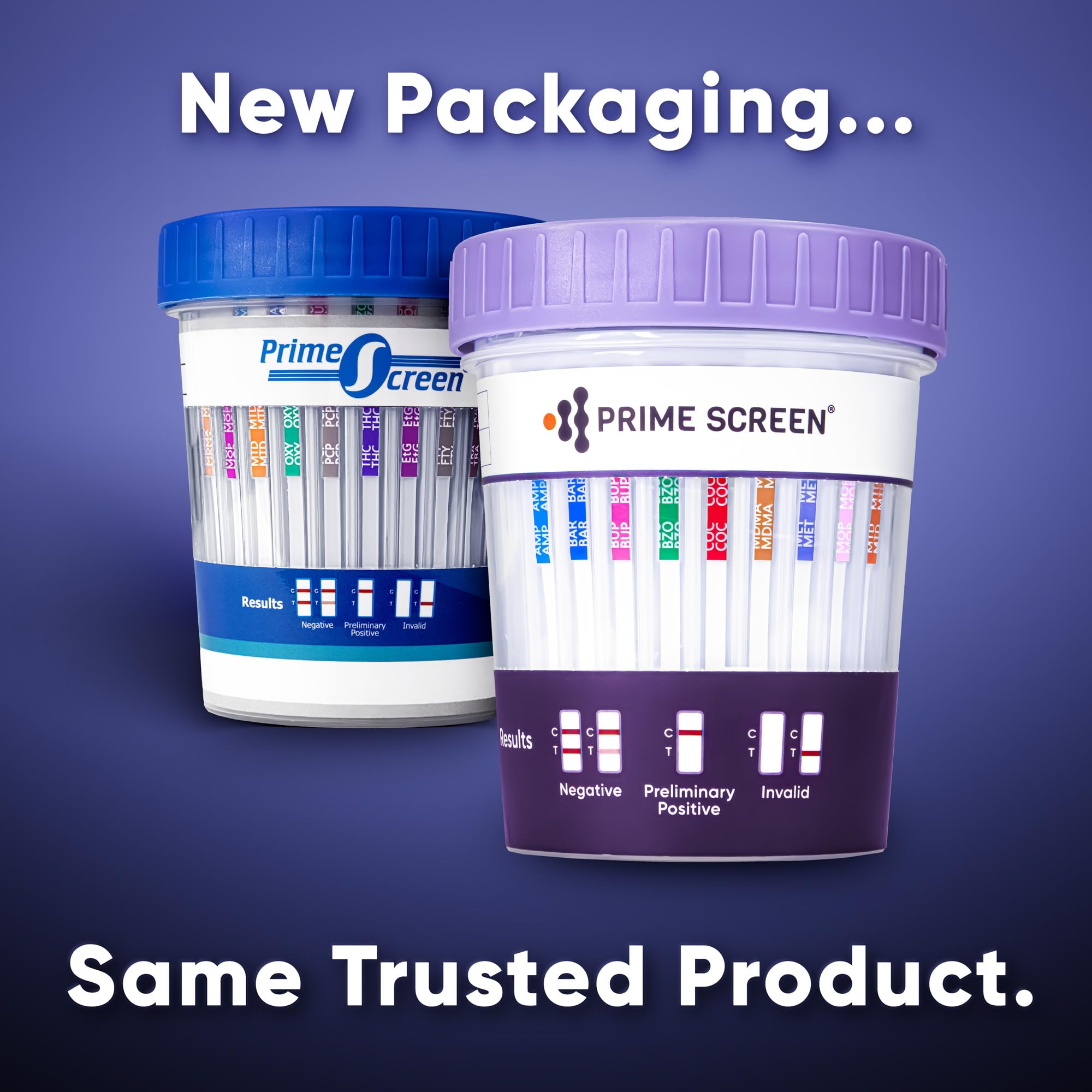 Prime Screen clear results help you verify outcomes confidently.