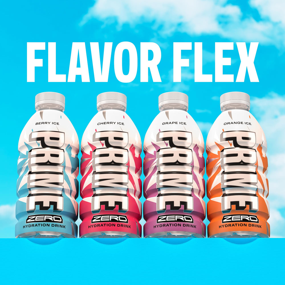 Prime ZERO 15-pack box display suggesting bulk hydration for teams