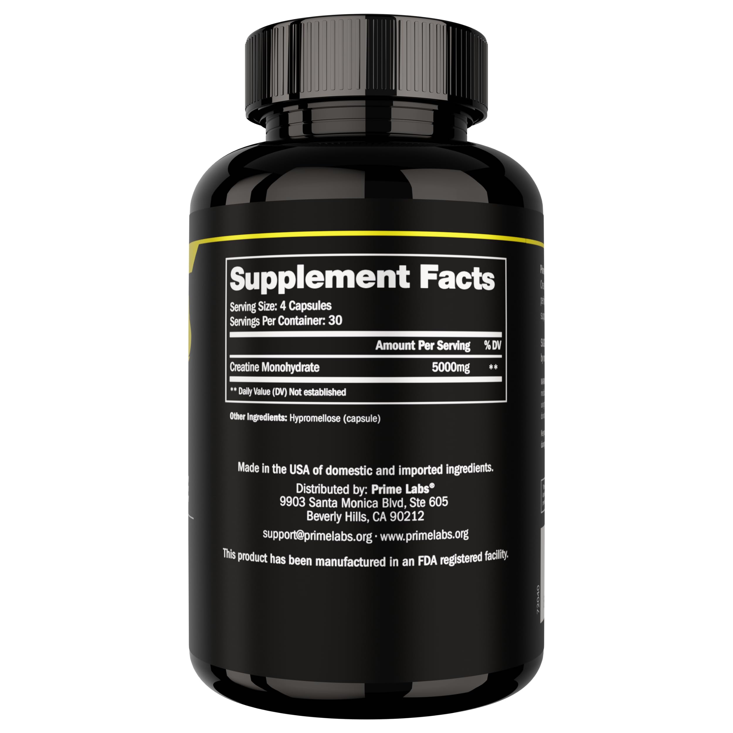 Prime Labs travel pack indicates on-the-go supplementation for busy days.