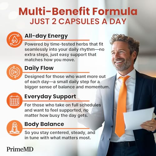 PrimeMD green tea extract bottle label suggested daily use.