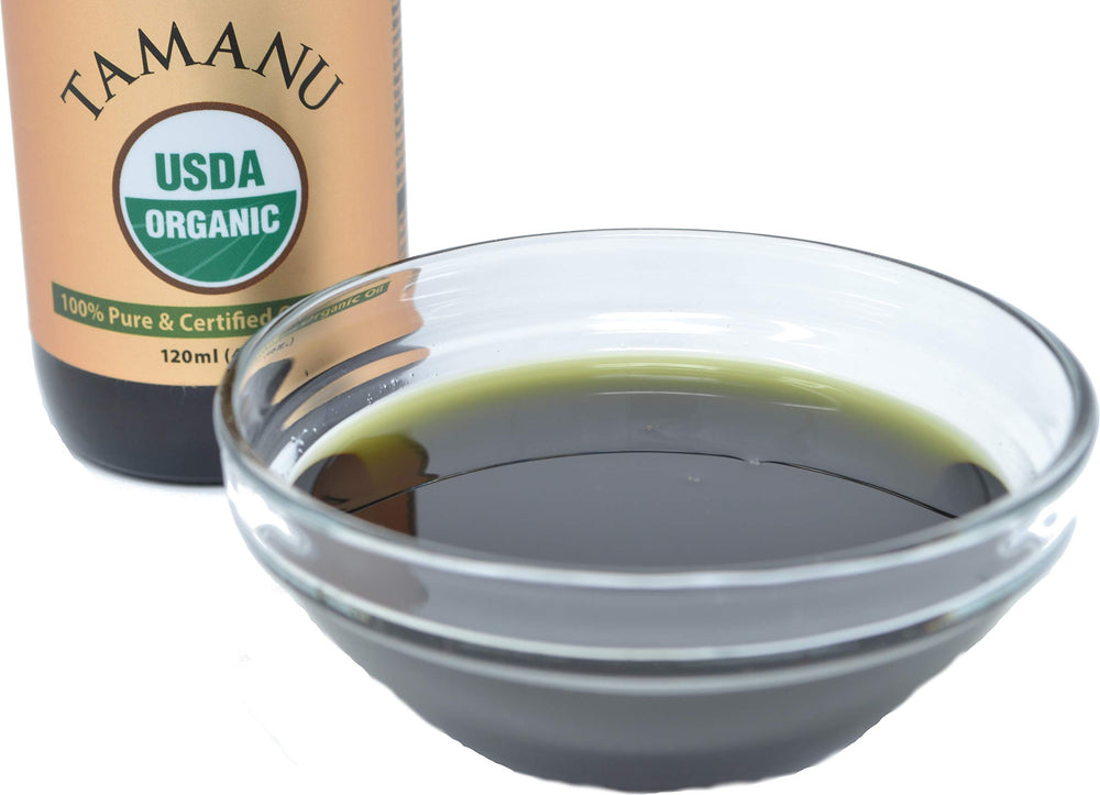 PRIME NATURAL Tamanu Oil applied to cuticles to soften nails.