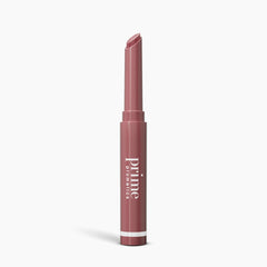 PrimePrometics PrimeLip plumping balm stick front view showing smooth, hydrated lips